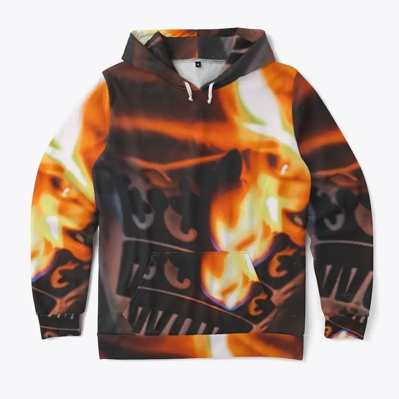 Fabrick WoW Flame collection hoodie