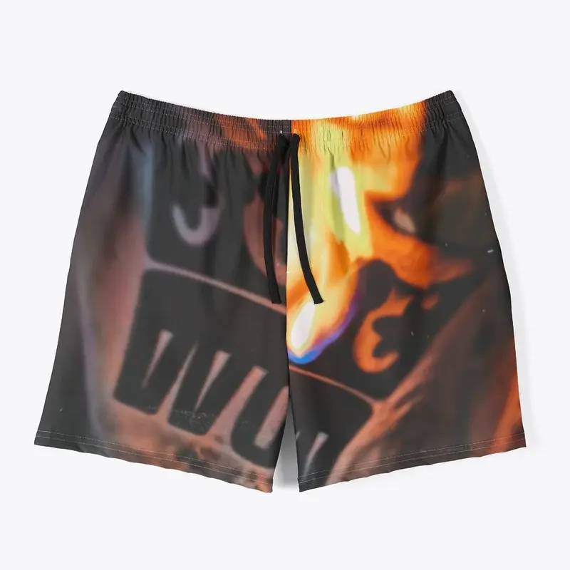 Fabrick WoW Flame collection shorts