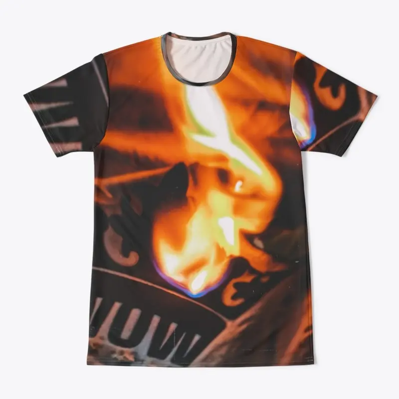 Fabrick WoW Flame collection run tshirt